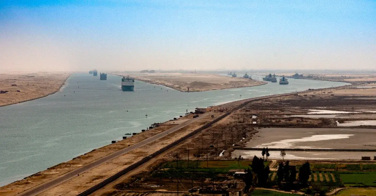 Suez Canal crisis and the global trade
